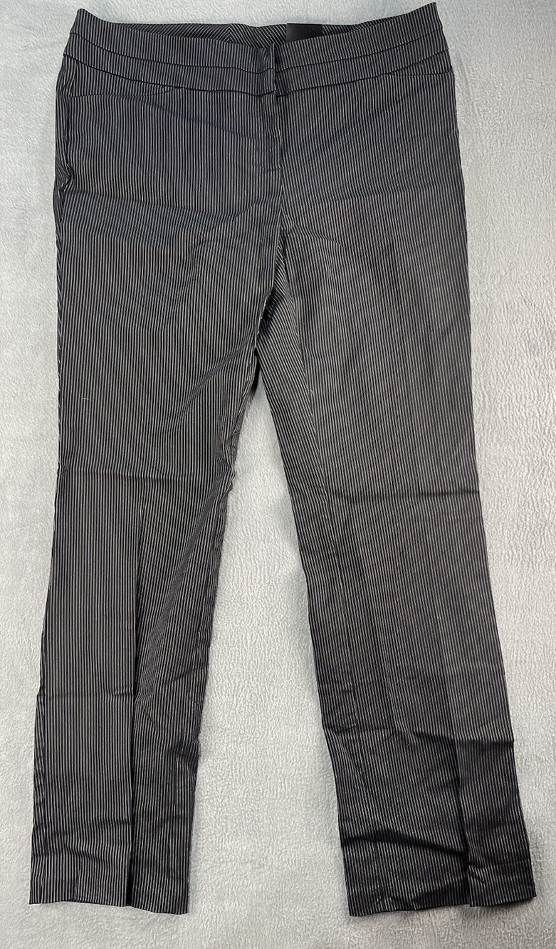 Heartsoul Women Dressy Pants Riley Straight Leg Mid Rise Double Waistband Size 1